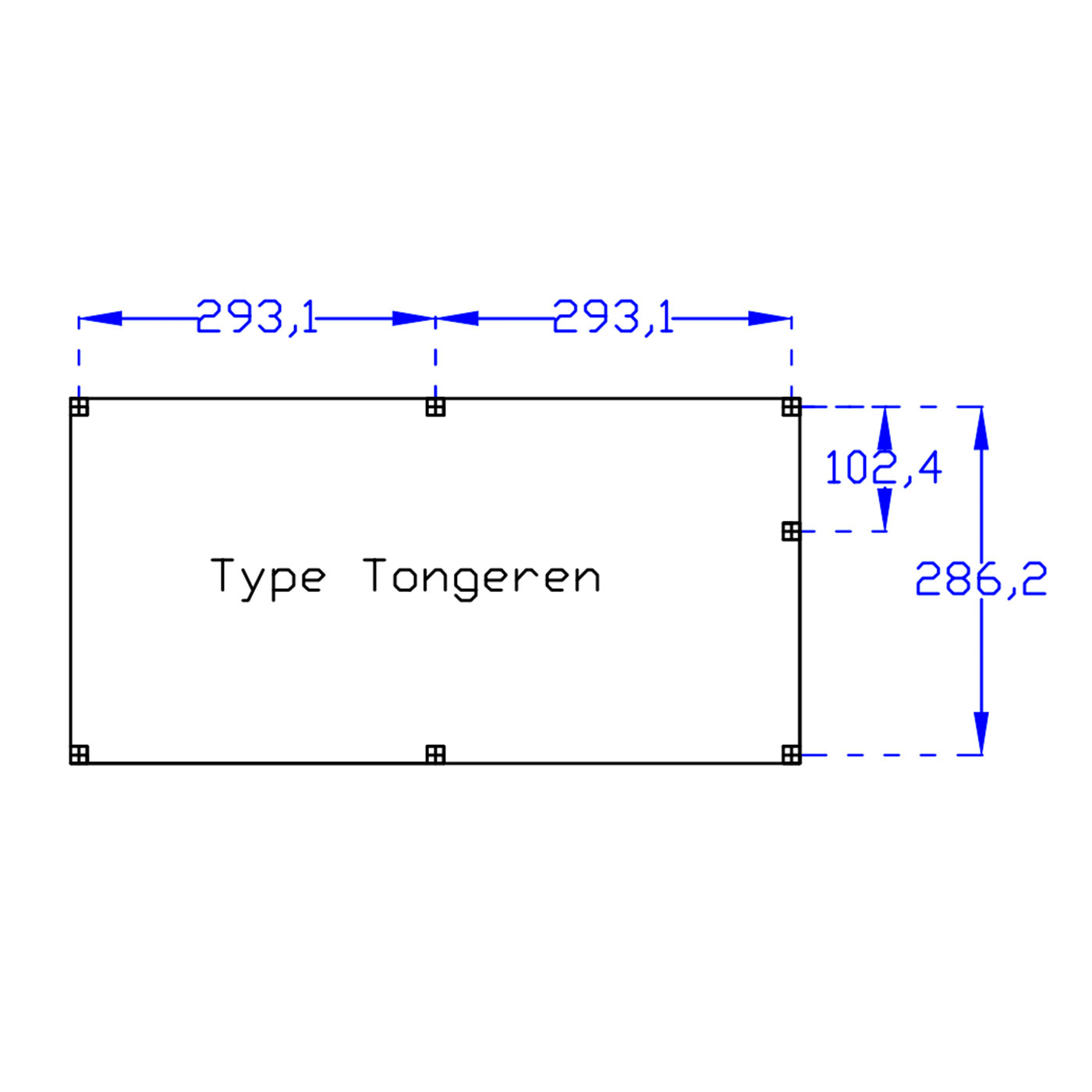 DHZ kapschuur Tongeren zwart